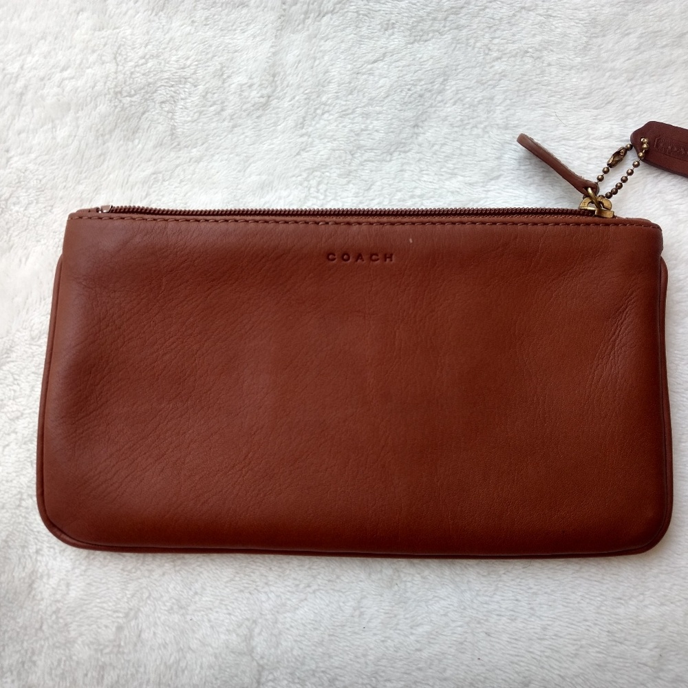 Coach Slim Zip Camel Wallet